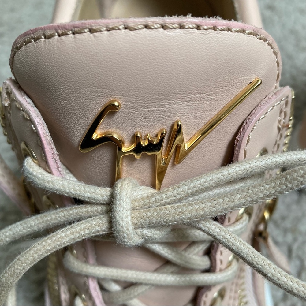 Giuseppe Zanotti Lorenz Zip Front Platform Wedge Sneaker - Picture 9 of 13
